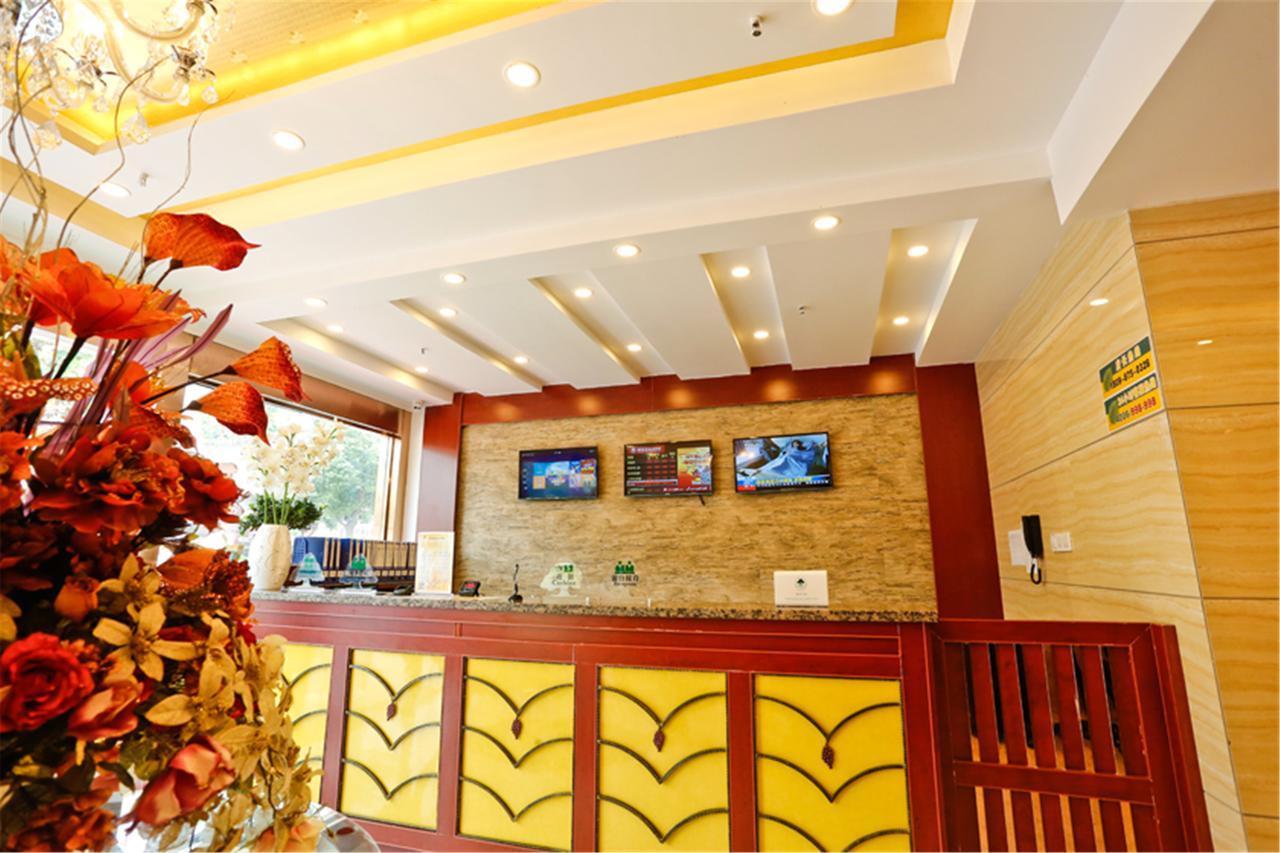 Greentree Inn Jiangsu Nantong Jiaoyu Road Business Hotel Eksteriør billede